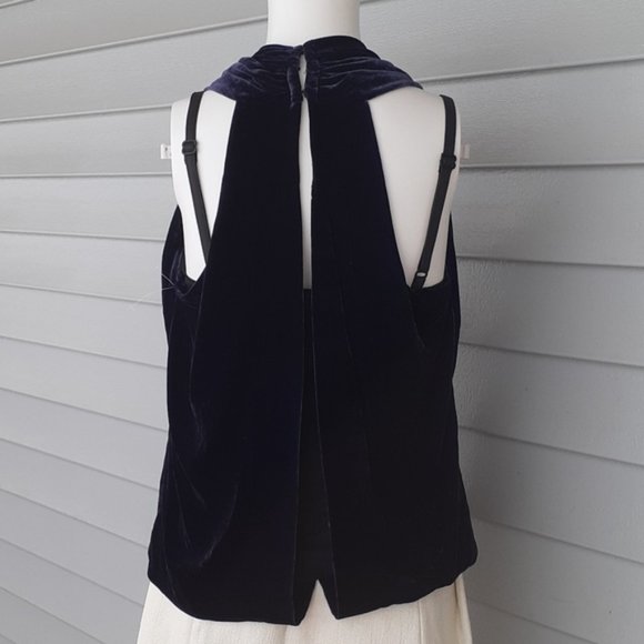 ROBERT RODRIGUEZ • Lambskin & Velvet Bustier - Picture 4 of 10